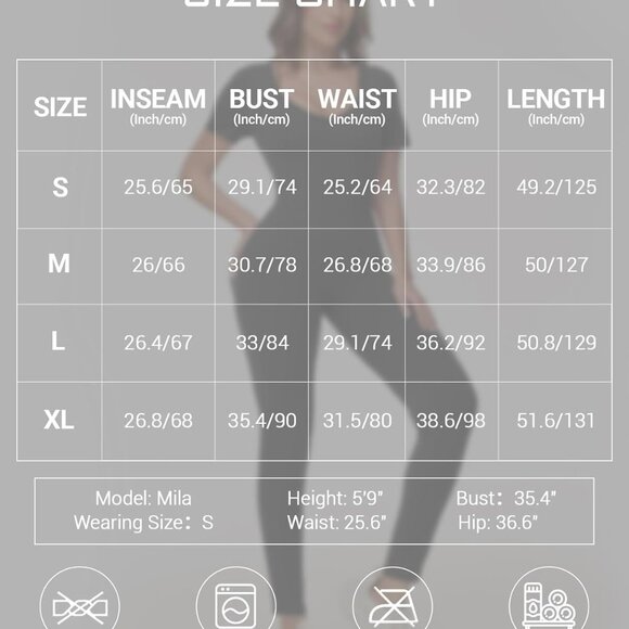 Wenlia Short Sleeve Backless One Piece Jumpsuits for Women Sweetheart V Neck Bod - Picture 6 of 7